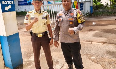 Melalui sambang, Aipda Hengky ajak satpam perusahaan jaga Kamtibmas