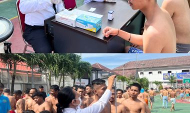 Peduli Kesejahteraan Warga Binaan, Karutan Batam Tekankan Pentingnya Hidup Sehat