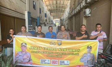 Jumat Curhat di Bengkong: Warga dan Polisi Bahas Keamanan Hingga Bijak Bermedia Sosial
