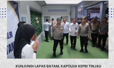 Kapolda Kepri Tinjau Pos Pengamanan di Lapas Batam, Perkuat Sinergi Polri dan Pemasyarakatan