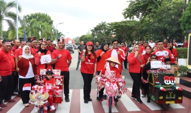 TAWA, SEMANGAT, DAN KEBERSAMAAN: POLDA KEPRI MERIAHKAN HUT KE-80 RI
