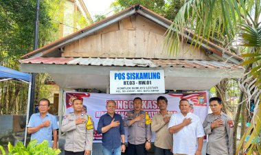 Polsek Batu Ampar Gelar Minggu Kasih Bersama Warga Sei Jodoh