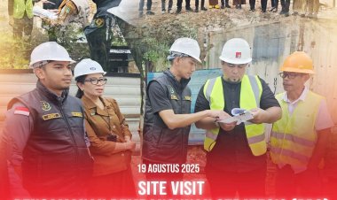 Kejari Batam Lakukan Site Visit PPS Revitalisasi Gedung Puskesmas Sei Pancur