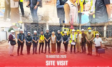 Kejari Batam Lakukan Site Visit PPS Pembangunan Laboratorium Kesehatan Masyarakat