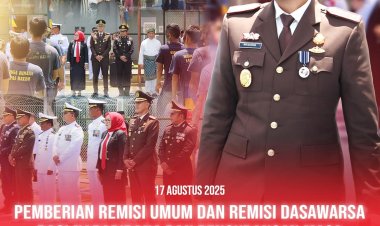 Kejari Batam Hadiri Pemberian Remisi HUT ke-80 RI di Lapas Batam