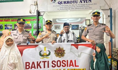 SISWA SIP ANGKATAN 54 GELOMBANG 2 POLDA KEPRI GELAR BAKTI SOSIAL DI BATAM DAN TANJUNGPINANG