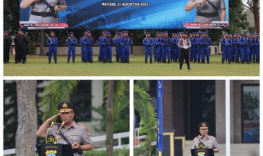 POLDA KEPRI GELAR UPACARA HARI JUANG POLRI 2025, KAPOLDA: SEMANGAT PENGABDIAN TANPA BATAS