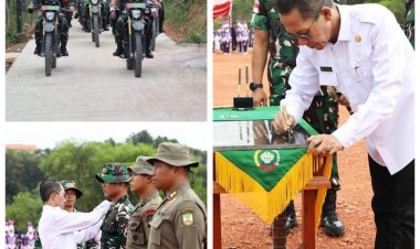 Jalan Baru 1,5 Km di Sambau Rampung, Amsakar: TMMD Wujud Nyata Sinergi Membangun Batam