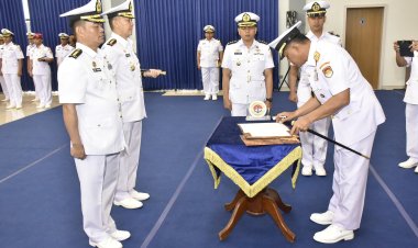 Dankodaeral IV Pimpin Sertijab Danlanal Ranai Penjaga Laut Natuna Utara