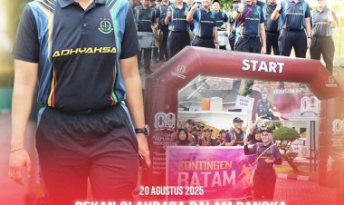 Kejari Batam Ikuti Pekan Olahraga HUT ke-80 Kejaksaan se-Kepri