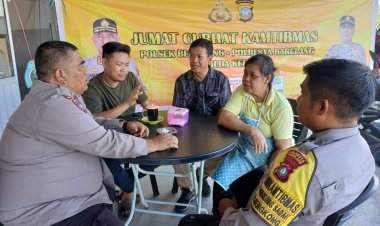 Jumat Curhat Polsek Bengkong, Warga Sampaikan Aspirasi Soal Sampah Liar dan Kamtibmas