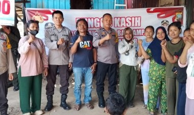 Polsek Batu Ampar Gelar Minggu Kasih Kamtibmas Bersama Warga Sei Jodoh