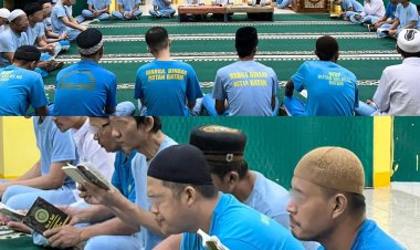 Rutan Batam Gelar Yasinan, Perkuat Keimanan dan Ketakwaan Warga Binaan