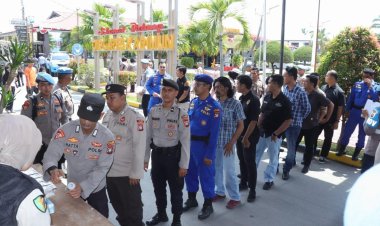 Propam Polda Kepri Opsgaktibplin Di Polres Karimun