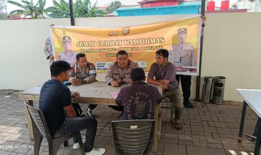 Jumat Curhat Polsek Bengkong, Warga Keluhkan Anak Sekolah yang Sering Bolos