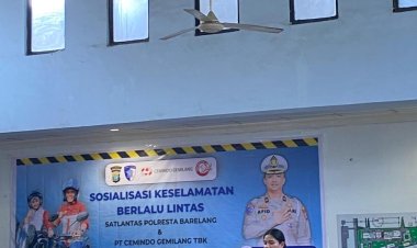 Satlantas Polresta Barelang Gelar Edukasi Keselamatan Berkendara di PT Cemindo Gemilang
