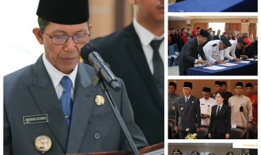 Pelantikan 95 Pejabat, Wali Kota Amsakar Tekankan Kinerja Nyata bagi Masyarakat