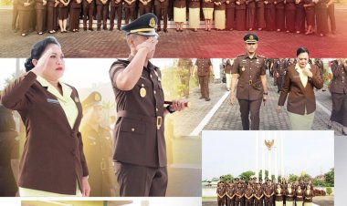 Kejaksaan Negeri Batam Gelar Ziarah ke TMP Bulan Gebang Peringati HUT ke-80 Kejaksaan RI