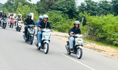 “BeAT & Battle Batam: Serunya City Rolling dan Kompetisi Mobile Legends Bareng Komunitas Honda”