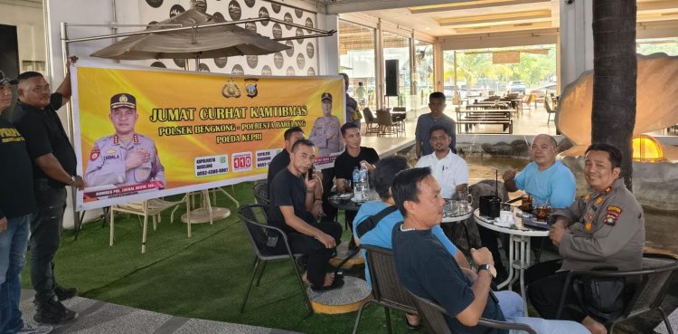 Jumat Curhat: Polsek Bengkong Gandeng Perpat Perkuat Kolaborasi Keamanan Jaga Kamtibmas Kondusif