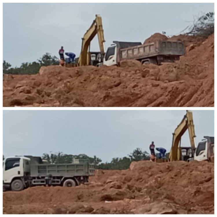 Meski Ditegur BP Batam, Cut-and-Fill Ilegal di Teluk Lengung Masih Berjalan, Warga Desak Polisi Bertindak
