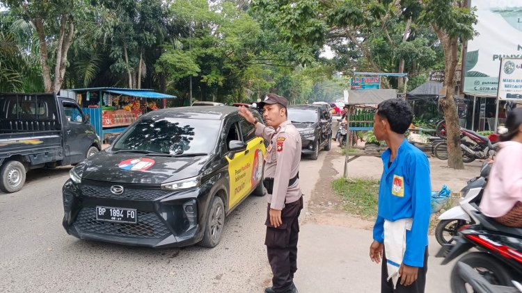 Wujudkan Toleransi, Polsek Sagulung Berhasil Amankan Misa Perdana Imam di Gereja Paroki Maria Bunda Pembantu Abadi