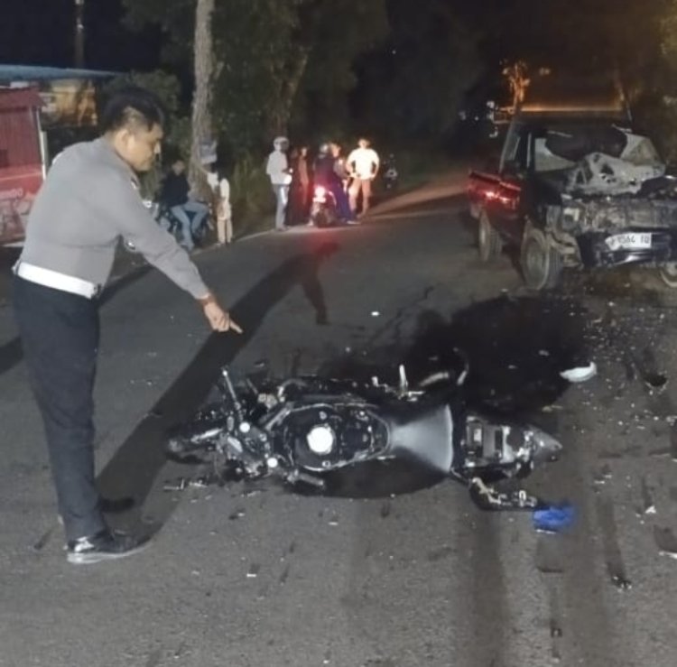 Laka Lantas Maut di Bintan Timur, Mahasiswa Tewas di Tempat