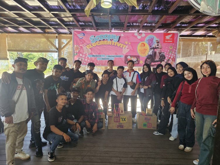 Scoopy Velocreativity: Bikers Batam dan Tanjung Pinang Satukan Kreativitas dan Semangat #Cari_Aman