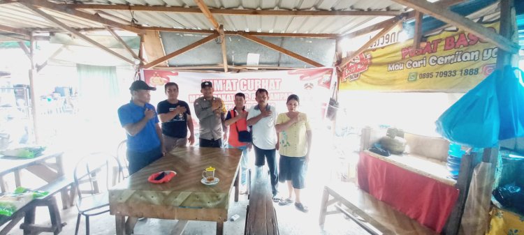 Polsek Batu Ampar Gelar Jumat Curhat Bersama Warga Melcem Sei Tering