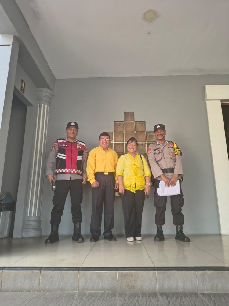 Polsek Bengkong Gelar Program Minggu Kasih Kamtibmas di Gereja Impact Community
