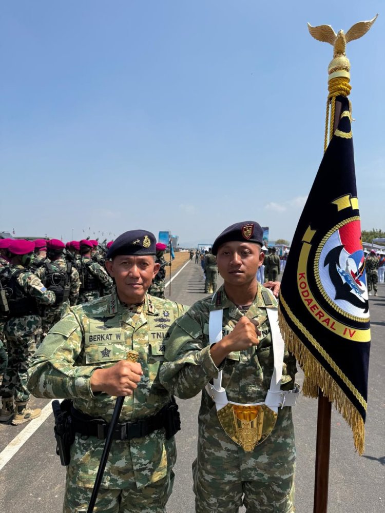 PENYEMPURNAAN ORANISASI TNI, PRESIDEN REPUBLIK INDONESIA RESMIKAN KODAERAL IV