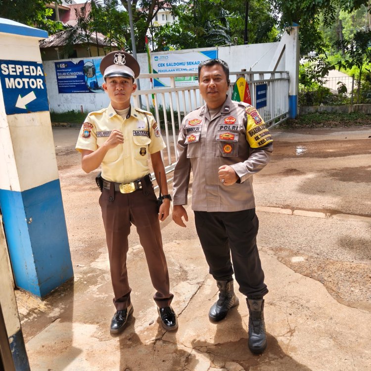 Melalui sambang, Aipda Hengky ajak satpam perusahaan jaga Kamtibmas