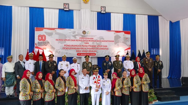 Wujud Nyata Sinergi TNI-Polri dan Pemerintah: Remisi HUT RI ke-80 Jadikan Warga Binaan Lebih Berdaya