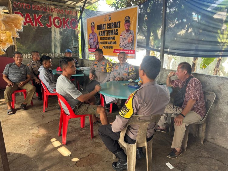 Polsek Sekupang Laksanakan Jumat Curhat, Warga Apresiasi Kehadiran Polri di Tengah Masyarakat