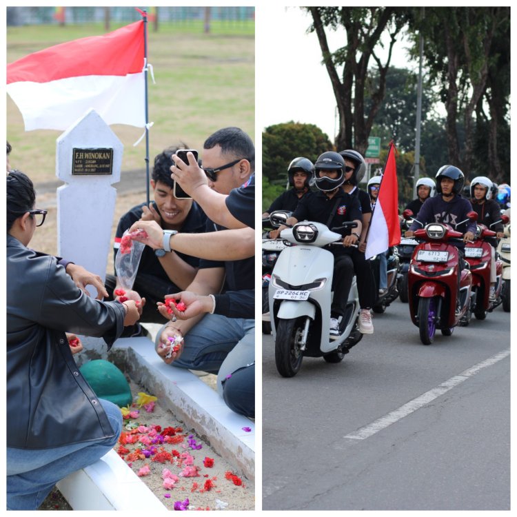 Convoy Merdeka: Bikers Honda Batam Kobarkan Semangat HUT RI ke-80