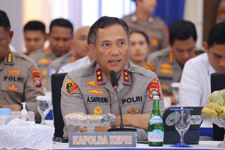 POLDA KEPRI TERIMA KUNJUNGAN KERJA SPESIFIK KOMISI III DPR RI