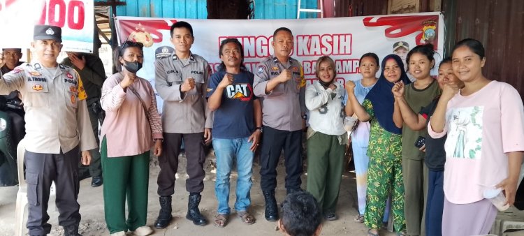 Polsek Batu Ampar Gelar Minggu Kasih Kamtibmas Bersama Warga Sei Jodoh