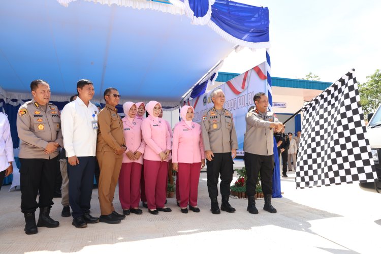 POLDA KEPRI LAUNCHING PERDANA PROGRAM MAKAN BERGIZI GRATIS TAHUN 2025