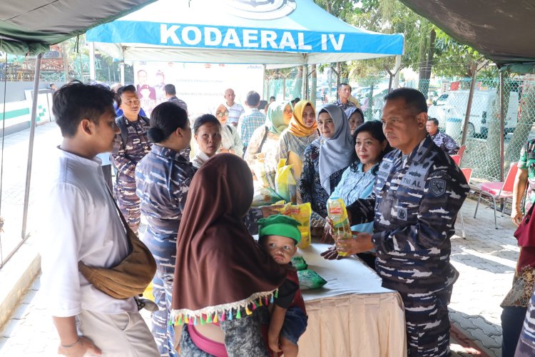 GERAKAN PANGAN MURAH: SINERGI BULOG DAN TNI STABILKAN PASOKAN DAN HARGA BERAS TAHUN 2025 DI KODAERAL IV
