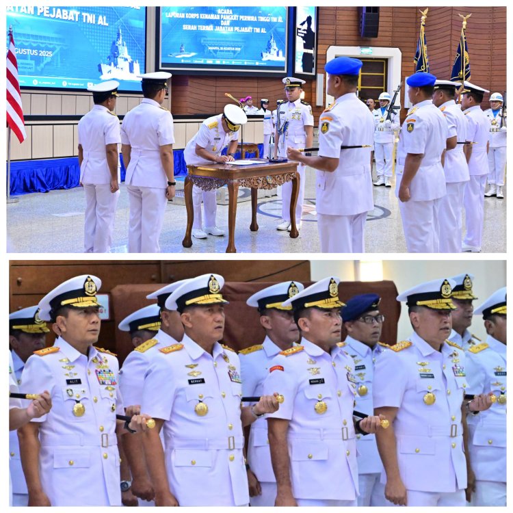 Dankodaeral IV Hadiri Peresmian Organisasi dan Satuan Baru di Mabesal