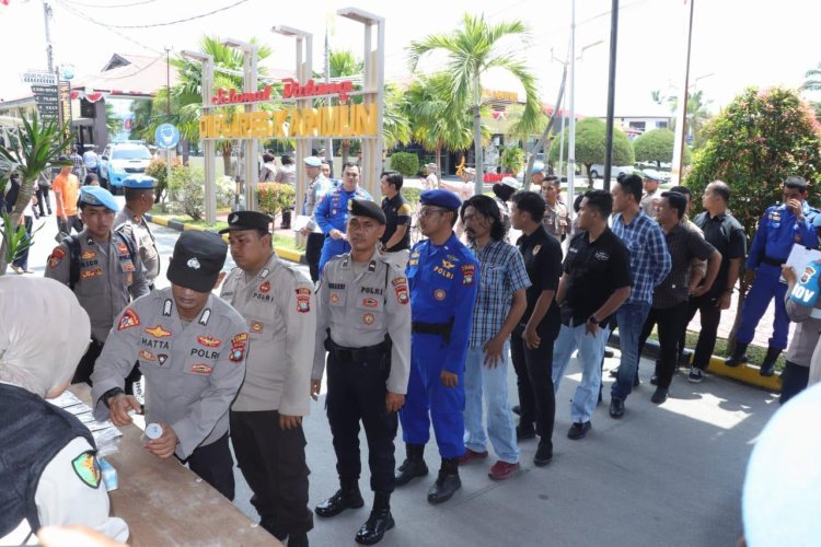 Propam Polda Kepri Opsgaktibplin Di Polres Karimun