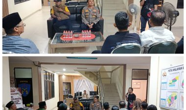 Kapolsek Dialog dengan Seluruh Elemen Masyarakat di Kecamatan Bengkong, Komitmen Jaga Kondusifitas Batam dan Kepri