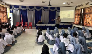 Polres Lingga Gelar Sosialisasi Kenakalan Remaja di SMA Negeri 2 Dabo Singkep: Dorong Siswa Jadi Agen Perubahan