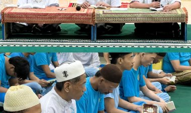 Rutan Batam Gelar Yasinan, Perkuat Keimanan dan Ketakwaan Warga Binaan
