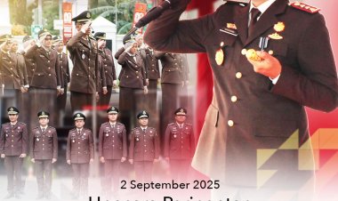 Kejari Batam Gelar Upacara Peringatan Hari Lahir Kejaksaan RI ke-80