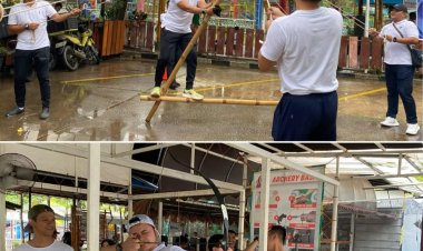 WUJUDKAN SEMANGAT KEBERSAMAAN, RUTAN BATAM LAKSANAKAN PEMBINAAN FISIK MENTAL DAN DISIPLIN