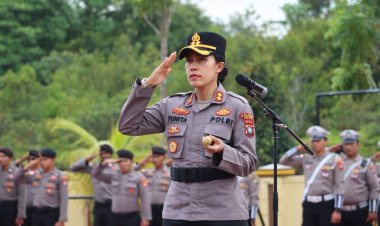 Polres Bintan Gelar Upacara Hari Olahraga Nasional Tahun 2025