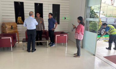Polsek Sungai Beduk Laksanakan Pengamanan Kunjungan Minister Of State Republik Singapura Di Kota Batam