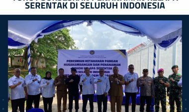 UPT Imigrasi Dan Pemasyarakatan Wilayah Kepulauan Riau Turut Sukseskan Penanaman Kelapa Serentak Di Seluruh Indonesia