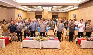 KAPOLDA KEPRI HADIRI PEMBUKAAN FGD PENGUATAN KOPERASI MERAH PUTIH DI BATAM